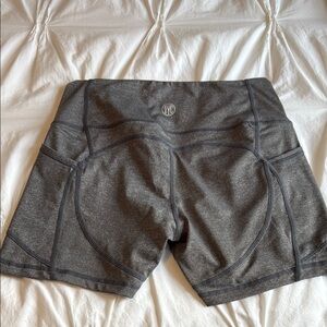 TYC - Heather Gray Women's Athletic Shorts - Med